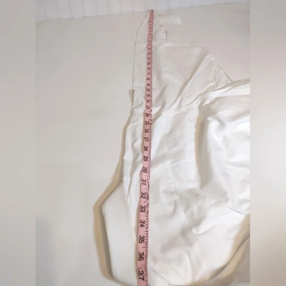 CULWELL & SON Men's White Long Sleeve Dress Shirt  18 - Picture 12 of 13